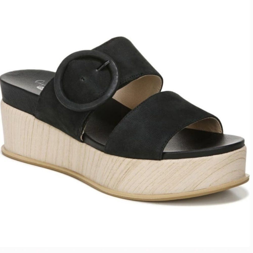 Women's Black Platform Sandals
